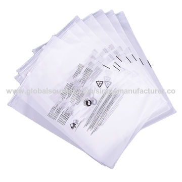 Custom ziplock bags for clothes with logo