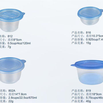 Buy Wholesale China Round Shape Food Storage Container & Food Storage ...