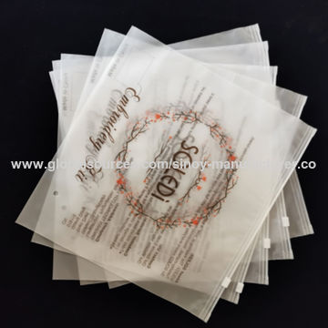 Buy Wholesale China Custom Clear Cloth Packing Clothing Storage Bags For  Packaging Clothes Zip Lock Clothing Ziplock Bag & Zip Lock Bag at USD 0.02