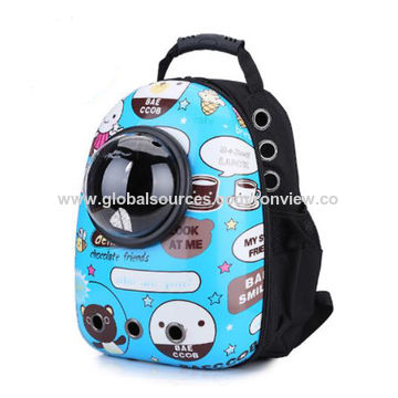 Buy Wholesale China Pet Backpack Carrier Bubble Bag, Small Dog Backpack  Carrier For Small Cats,space Capsule Pet Carrier & Carriers Bag at USD 8.71