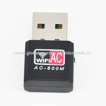 Adaptateur Sans Fil Double Bande Usb2.4g + 5g 600 Mbps