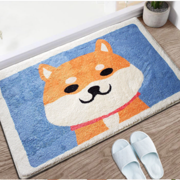 Absorbent Dog Rug, Door Mat for Dog & Cat, Microfiber Chenille Dog Mat for  Paws, Non Slip Indoor Door Rug, Soft, Durable Pet Rug for Crate, Machine  Washable Quick Drying Entry Rug 