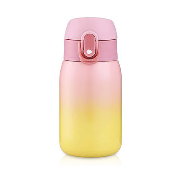  320ML Mini Cute Coffee Vacuum Flasks Thermos Stainless Steel  Travel Drink Water Bottle Thermoses Cups and Mugs (Capacity : 320ml, Color  : Pink): Home & Kitchen