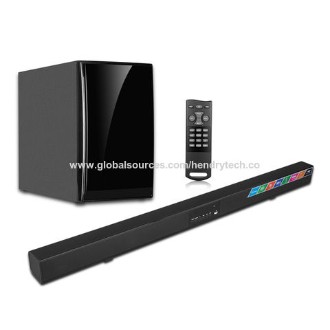 2.1ch Wired Subwoofer Sound Bar Led Display Bluetooth Connection Soundbars  Tv Sound Bar, 2.1 Wired Tv Soundbar, Subwoofer Tv Sound Bar, Bluetooth  Speaker Tv Sound Bar - Buy China Wholesale Sound Bar