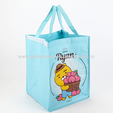 Cartoon Eco Foldable Shopping Nylon Bag Reusable Grocery Recycle Tote Bag FS 