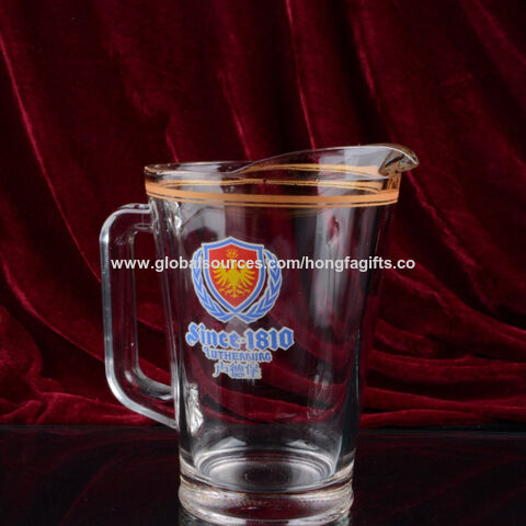 Jarras de água acrílicas de venda quente, jarras de cerveja de plástico for sale at factory direct price