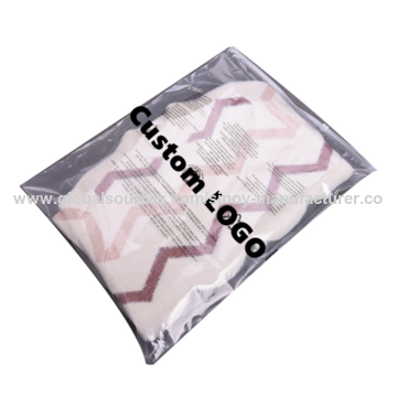 20pieces Large Packing Frosted Ziplock Clothes Packaging Bag Of