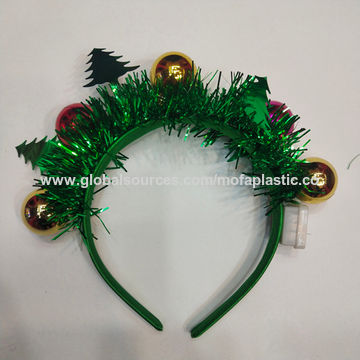 Buy Wholesale China High Quality Christmas Headbands With Led Xmas  Headbands With Led Party Supplies Hair Accessories & Hair Accessories  Christmas Headband at USD  | Global Sources