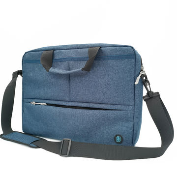 Canvas Computer Tablet Carrying Case 13-14.3 inch Notebook Briefcase Astronaut Dark Blue Space Rocket Laptop Shoulder-Bag