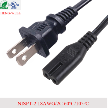 Buy Wholesale China Ul Certificate Usa 2 Prong Power Extension Cord 10a ...