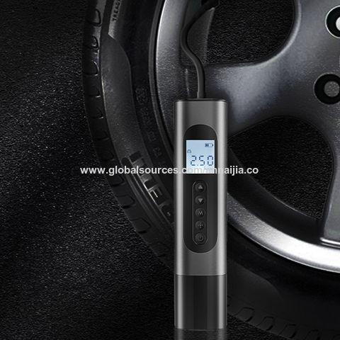 Tragbare und drahtlose Reifen-Inflator-Pumpe mit 3.000 mAh Power bank mit Hochgeschwindigkeits-Aufladung