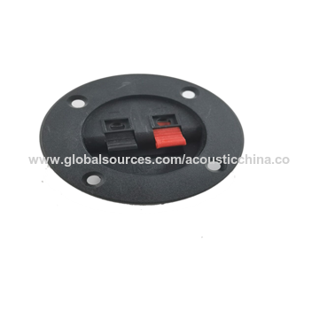 Red And Black Circular Installation Convenient Speaker Wiring Clamp ...