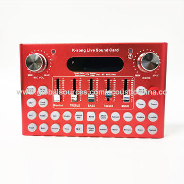 Buy Wholesale China New Design Sound Card For Live Streaming & Sound ...