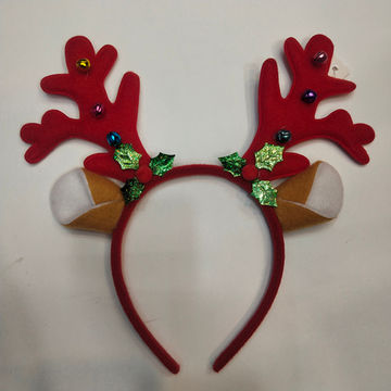 Buy Wholesale China New Style Christmas Hair Accessories Christmas Reindeer  Antler Headbands Xmas Headbands & Hair Accessories Christmas Headband at  USD  | Global Sources