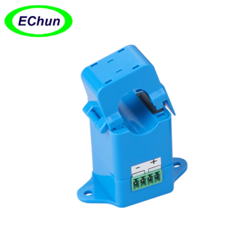 Split Core DC Current Transmitter - Input 0-600A DC, Output 0-5V DC, 24V Power, 38mm Hole Diameter