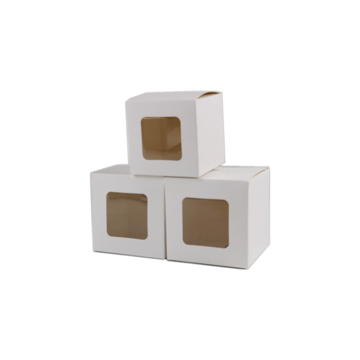 Custom White Candle Boxes Packaging, Wholesale Price