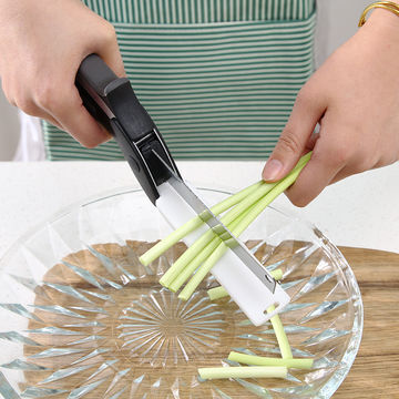 Baby Food Scissors, Portable Food Scissor Cutter Home and Kitchen Food  Slicer Shears
