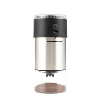 Buy Wholesale China Electric Burr Coffee Grinder Portable Coffee
