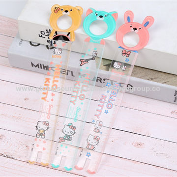 Buy Wholesale China Creative Stationery Cartoon Ruler Learning Office  Supplies Straight Ruler Student Ruler & Cartoon Ruler School Supplies at  USD  | Global Sources