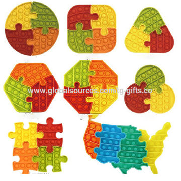 Achetez en gros Jouets Sensoriels De Décompression Jouets Puzzle à Presser  Jouet Adulte Anti-stress Jouets Pour Enfants Chine et Silicone Carré Puzzle  à 1.85 USD