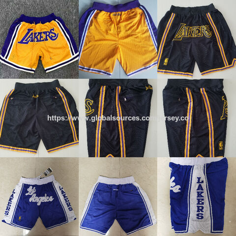 Compre Pantalones Cortos De Baloncesto Just Don Los Angeles Lakers