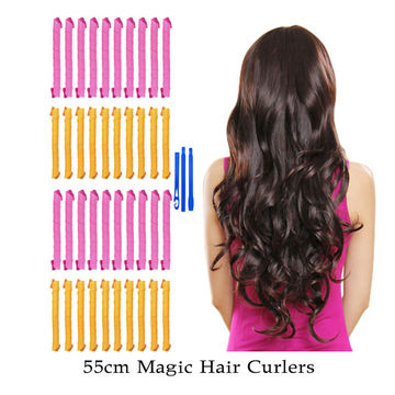 spiral hot curlers