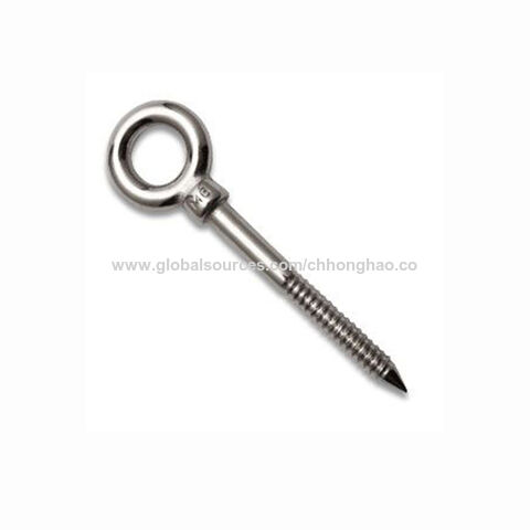 316 Stainless Steel Wood Screw Eye Ring Bolt Hook Lifting Hardware Accessories 