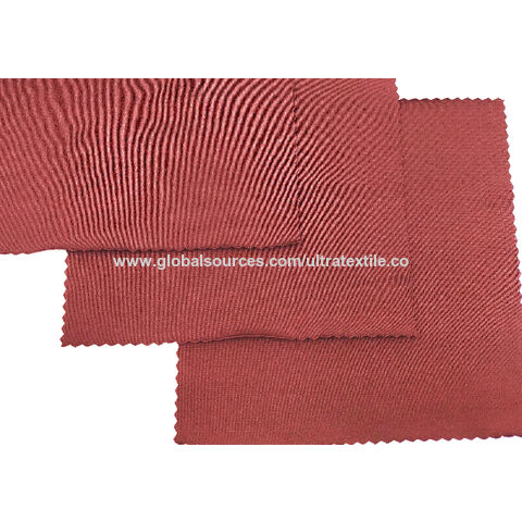 High Quality Solid Color 87 Nylon 13 Spandex Underwear Interlock