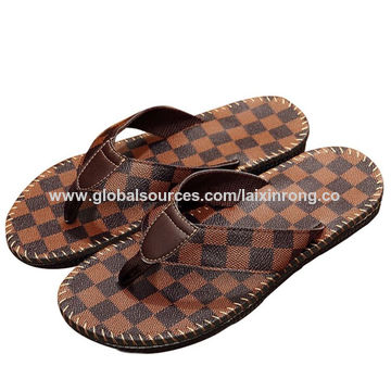leather mens slippers sale