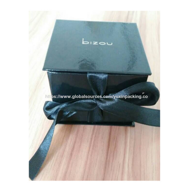 Cajas de regalo negras de alta calidad para joyería, los productos más vendidos del mercado for sale at factory direct price