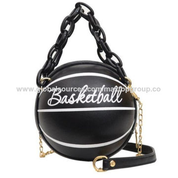 Buy Wholesale China Girls Small Round Basketball Shaped Crossbody