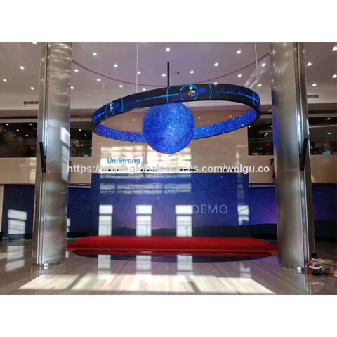 P2.5 Indoor Hd Advertising Curved Led Video Wall Ring-shaped Full Color ...