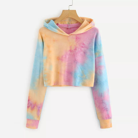 Compre Sudaderas Con Capucha De Color Arco Iris De Gran Tama o y