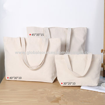 Blank Promotional Cotton Tote Bags