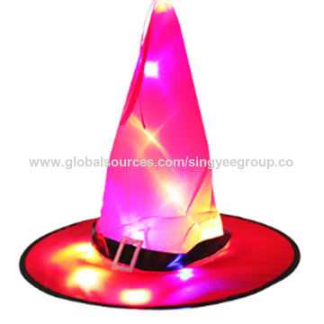 Party Decoration Glowing Witch Hat 