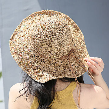 Buy Standard Quality China Wholesale Sun Hat Women's Summer Beach Hat Basin  Hat Fisherman's Straw Hat Women's Beach Hat Women's Sun Hat $2.4 Direct  from Factory at Yiwu Guangxing Trade Co.,Ltd