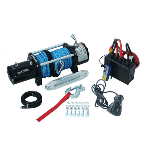 China Electric Winch 10000Lbs 12/24V Steel Rope Offroad Winch For Off ...