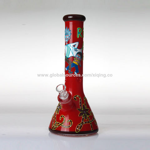 Compre Pipa De Vidrio Para Fumar Pintura A Mano De Dibujos Animados De  Vidrio Pipa De Agua Art Bong y Pipas De Vidrio Para Fumar Bong de China por  10.2 USD