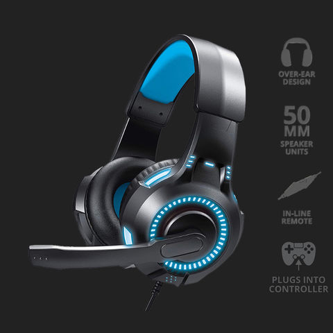 Soft Headband Rgb Gaming Headset 
