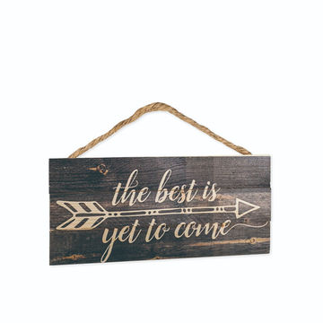 Indoor and outdoor pendant decoration crafts Wooden Wall Hanging board ...