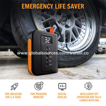 Auto Car Tire Inflator Ball Pump Portable Power Bank 8800mAh Car Jump  Starter 12V - China Car Jump Starter, Jump Starter