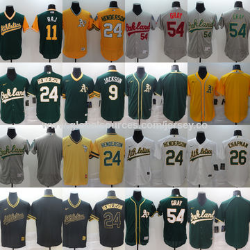 oakland a's baseball jersey