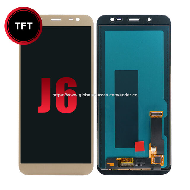 Bildschirm-Digitizer TFT LCD Display Assembly für Samsung J6 Gold - Handy-Ersatzteil im Großhandel for sale at factory direct price