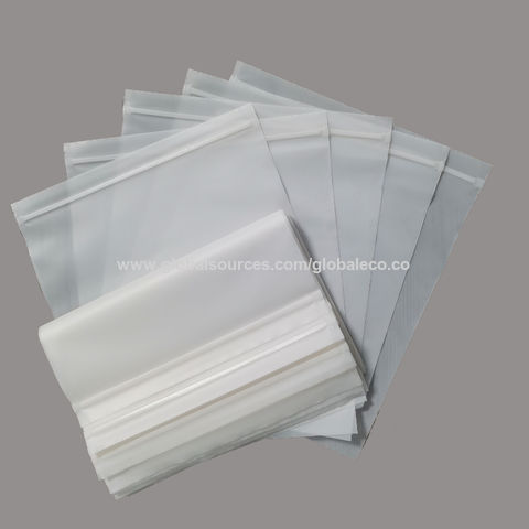 Assorted Sizes Matte Clear Zip Lock Plastic Bags - China