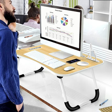 Portable Foldable Laptop Table With, Best Lap Desk For Computer Monitor