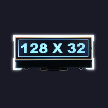 128x32 blue character dot matrix lcd module for sale