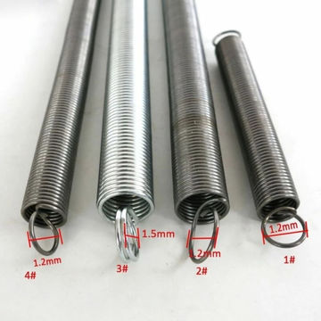 With Hook Extension Tension Spring Wire Dia 2.0mm Various Sizes Springs Steel 