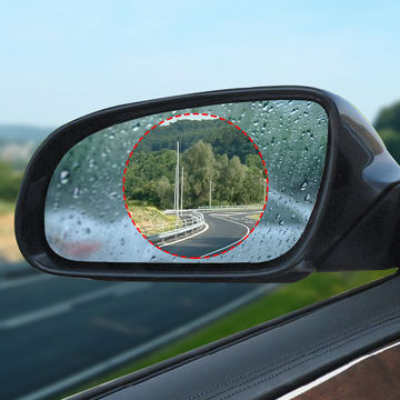 New Car Rearview Mirror Waterproof Membrane Clear Anti-Glare Anti-Fog Film 