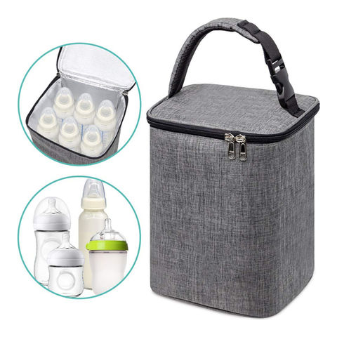 Breastmilk Cooler Bag Insulated Baby Bottle Bag, Reusable Baby