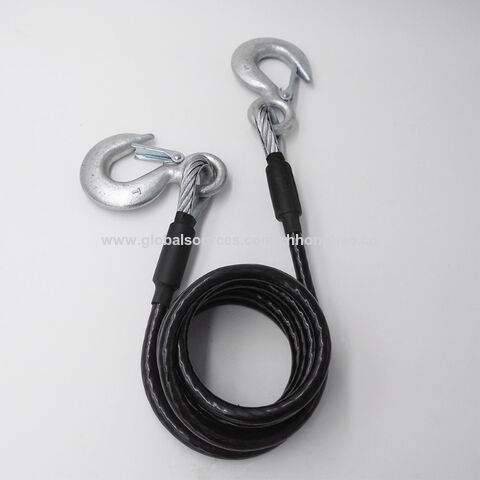 Stainless Steel 304/316 Pvc Coated Wire Rope Slings With Hook